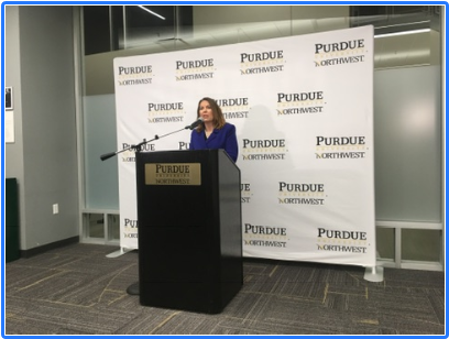 The Key Takeaways From First Indiana Senate Debate - Lucy Brenton (407x407), Png Download