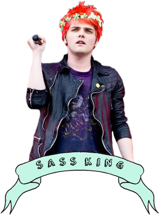 Band Stickers, My Chemical Romance, Gerard Way, Image - Gerard Way My Chemical Romance The Black Parade (580x732), Png Download