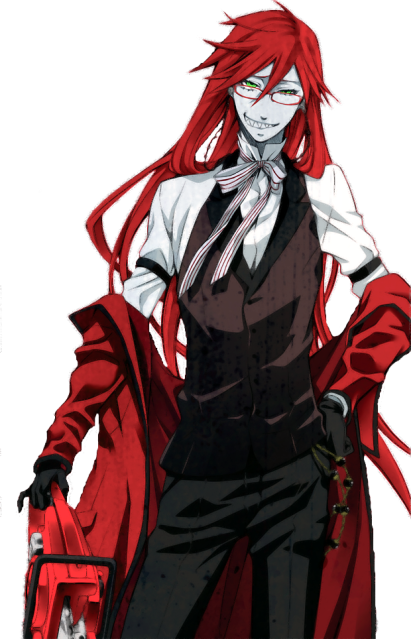 Image - Grell Sutcliff Transparent (411x639), Png Download