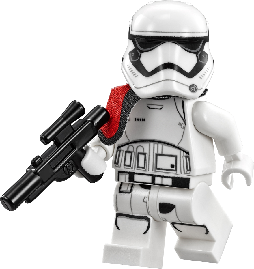 75104 First Order Stormtrooper Captain - Lego Star Wars First Order Stormtrooper Minifigure (880x932), Png Download