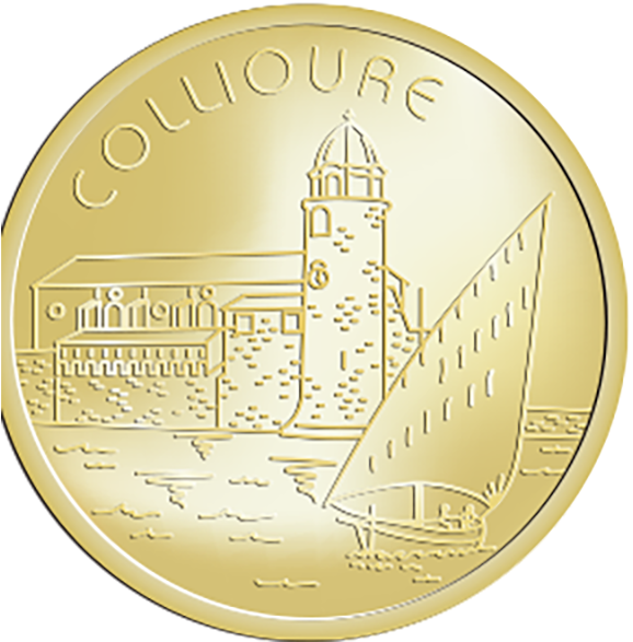 15 Miles) From The Spanish Border, Collioure Is An - Aachen (600x587), Png Download