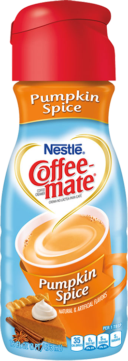 Coffee Mate Hazelnut Creamer (265x744), Png Download