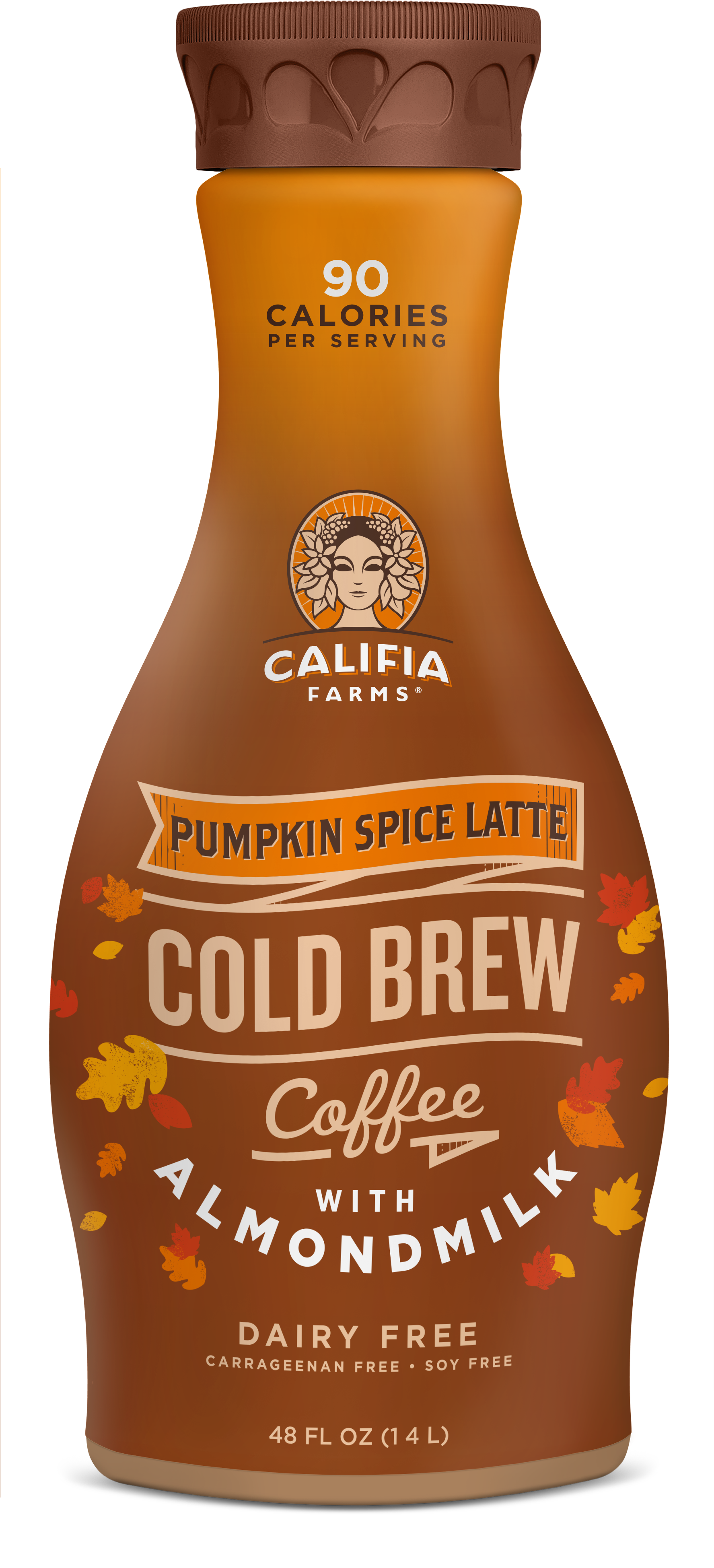 How To Buy - Califiafarms Pumpkin Spice Latte Cold Brew Coffee (1774x4000), Png Download