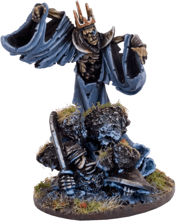 Kw Undead Lich King Diorama - Kings Of War Undead Revenant (1000x999), Png Download