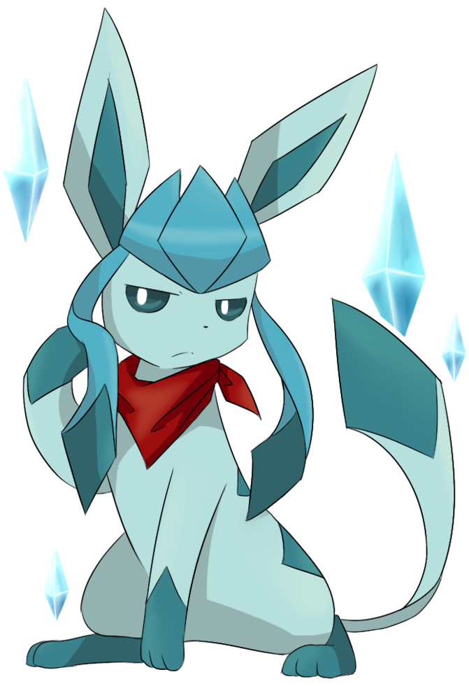 Kairi Glaceon By Kairitheevee-d8ya69w - Pokemon Mystery Dungeon Glaceon (774x1031), Png Download