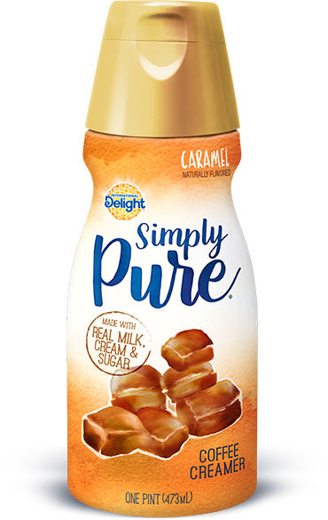 Caramel-1 - Simply Pure Caramel Creamer (370x585), Png Download