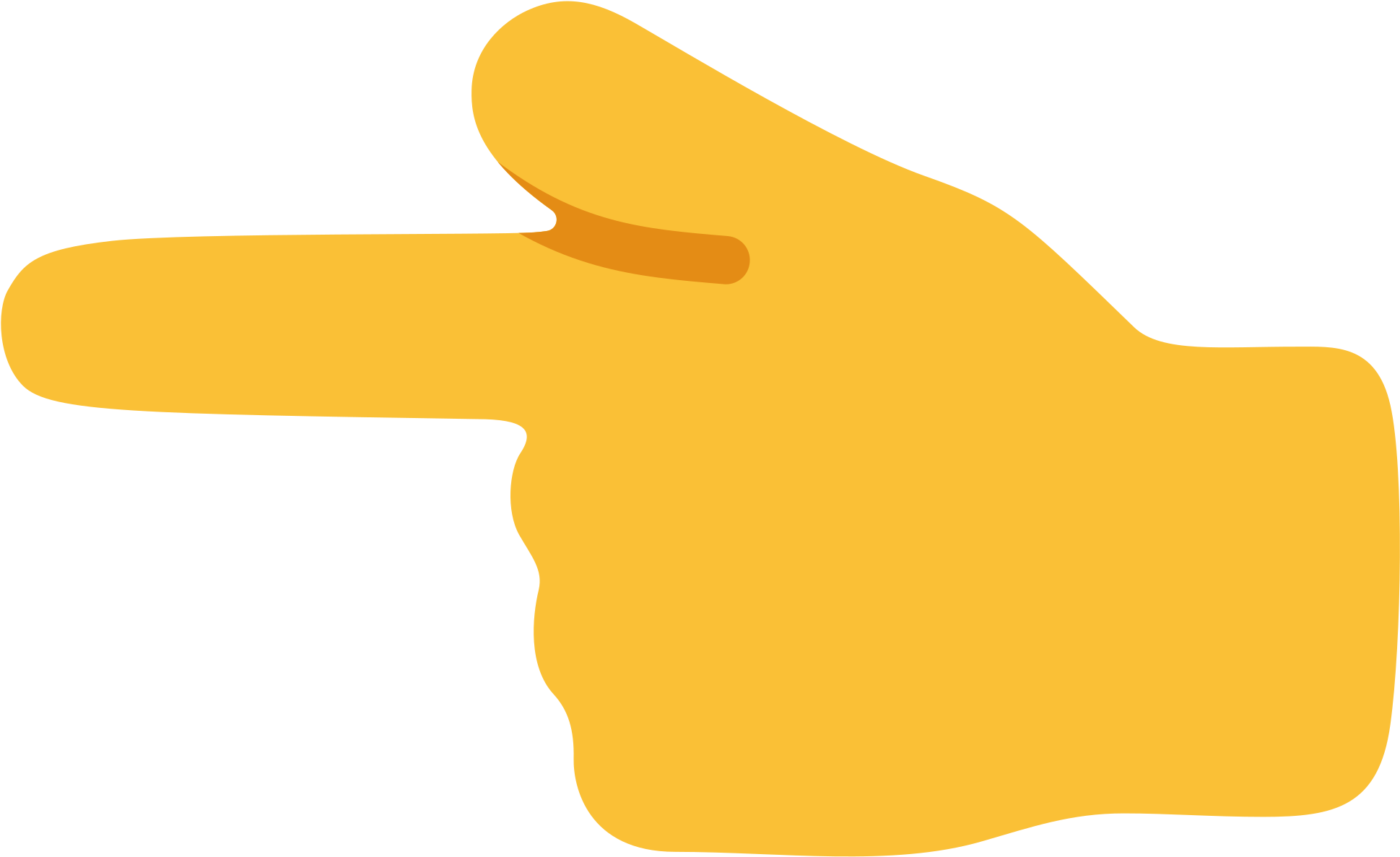 Raised Hand With Fingers Splayed Emoji Source - Hand Emoji Png File (2000x2000), Png Download