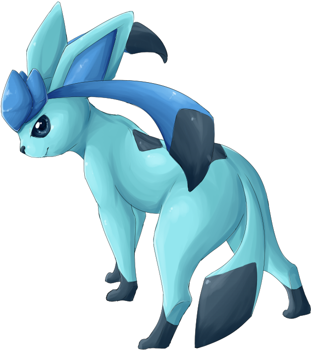 Glaceon (700x727), Png Download