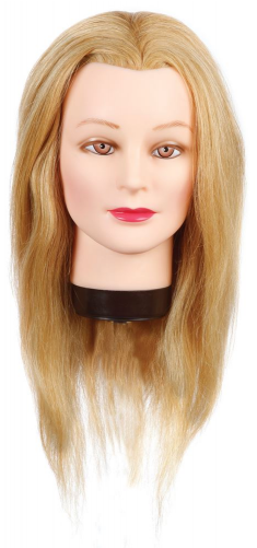Hairart Cindy Classic Mannequin 18" Blonde - Blonde Mannequin Head (500x500), Png Download