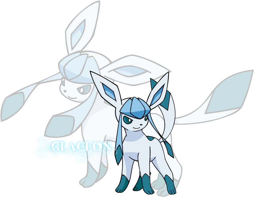 Pokémon Fondo De Pantalla Called Glaceon - Pokemon Glaceon (932x724), Png Download