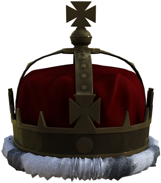 Crown, King, Power, Noble, Empire, Symbol, Head, See - Crown (720x720), Png Download
