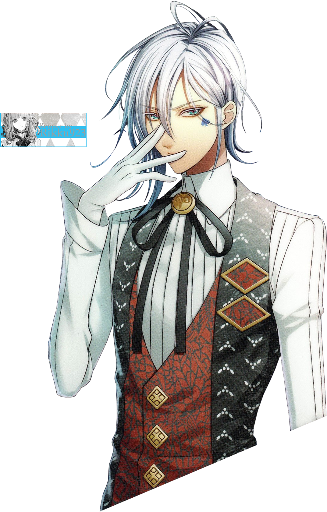 By Rikku923 - Ikki Amnesia Render (1270x1716), Png Download