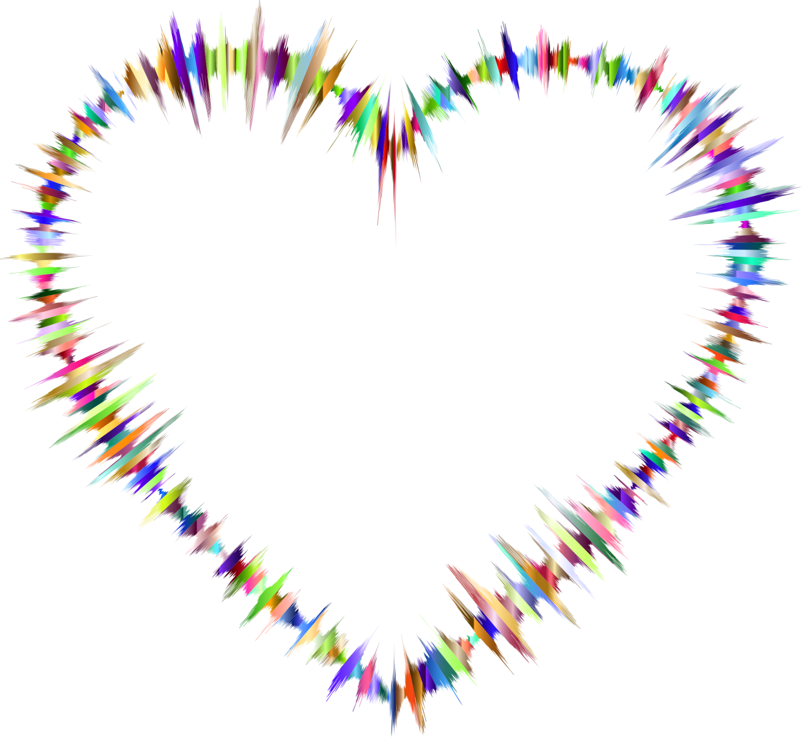 Music Wave Sound Abstract Art Audio Aural Ear - Heart Sound Waves (1560x1432), Png Download