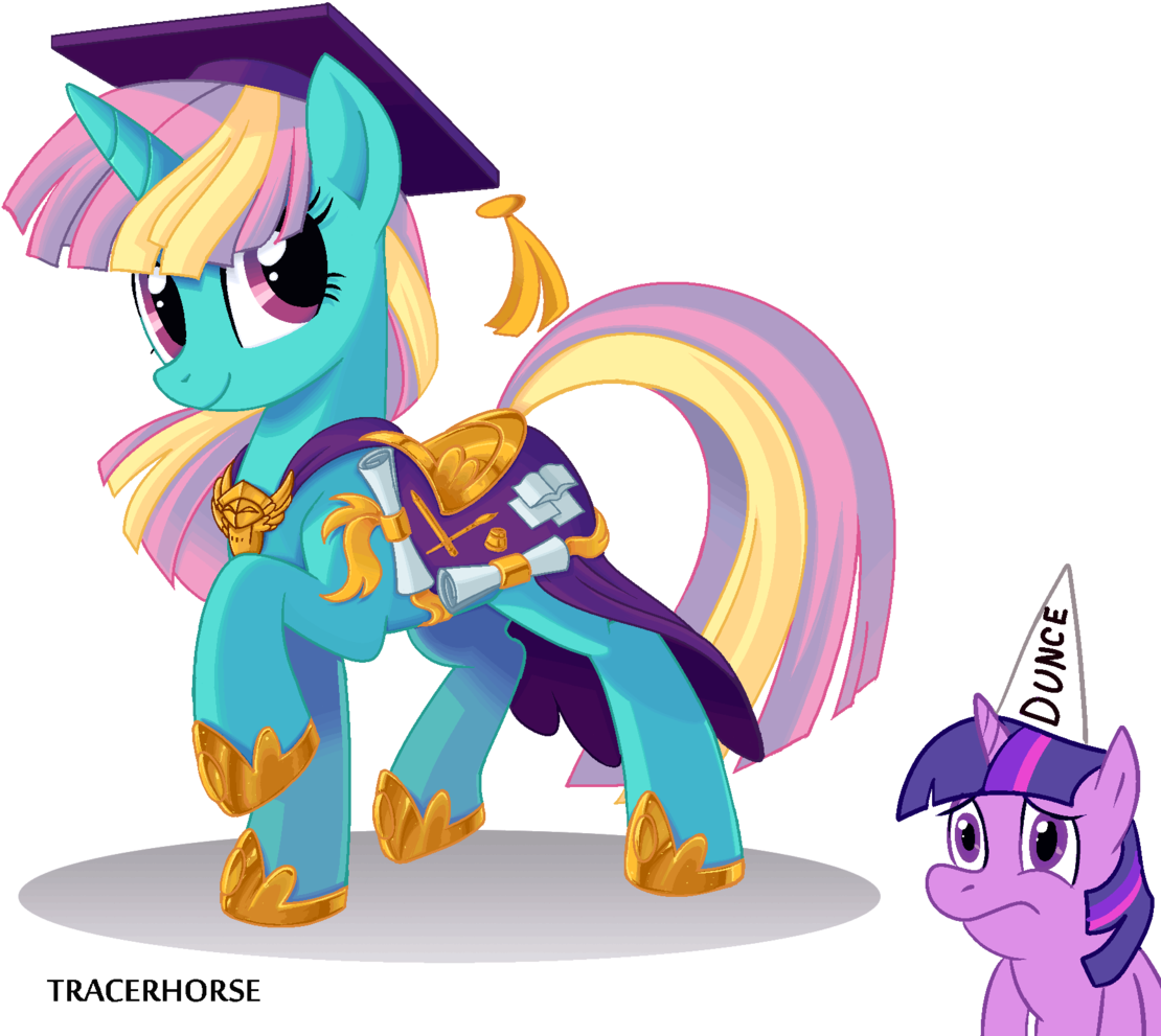 Tracerhorse, Dewdrop Dazzle, Dunce Hat, Female, Hat, - Cartoon (1184x1024), Png Download