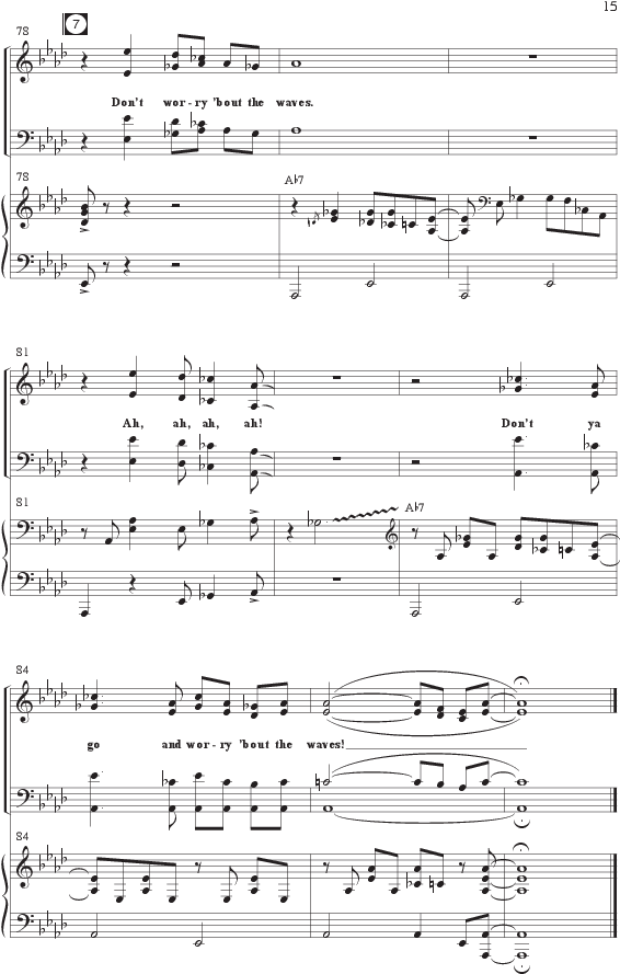 Don't Worry About The Waves Thumbnail - Sheet Music (684x1032), Png Download