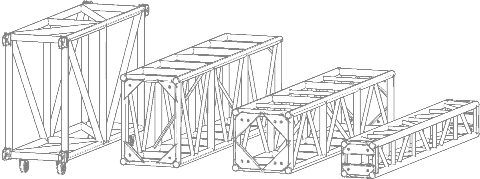 Truss Cd - Hd - Md - Tt - Truss Rigging (1945x648), Png Download