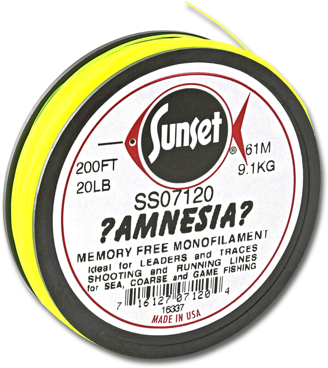 Green - Sunset Amnesia Clear Memory Free Monofilament (800x800), Png Download