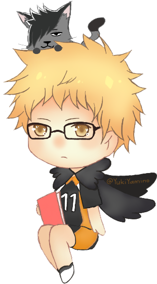 Related Wallpapers - Haikyuu Chibi Transparent (335x692), Png Download