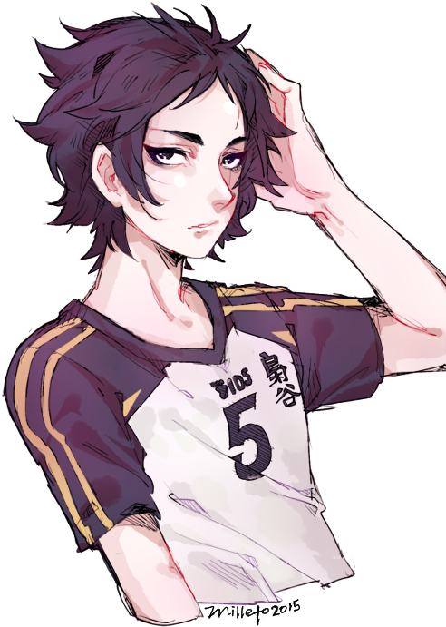 Drawn For Tsukimoto As Thanks For Their Help It Was - Anime (500x705), Png Download