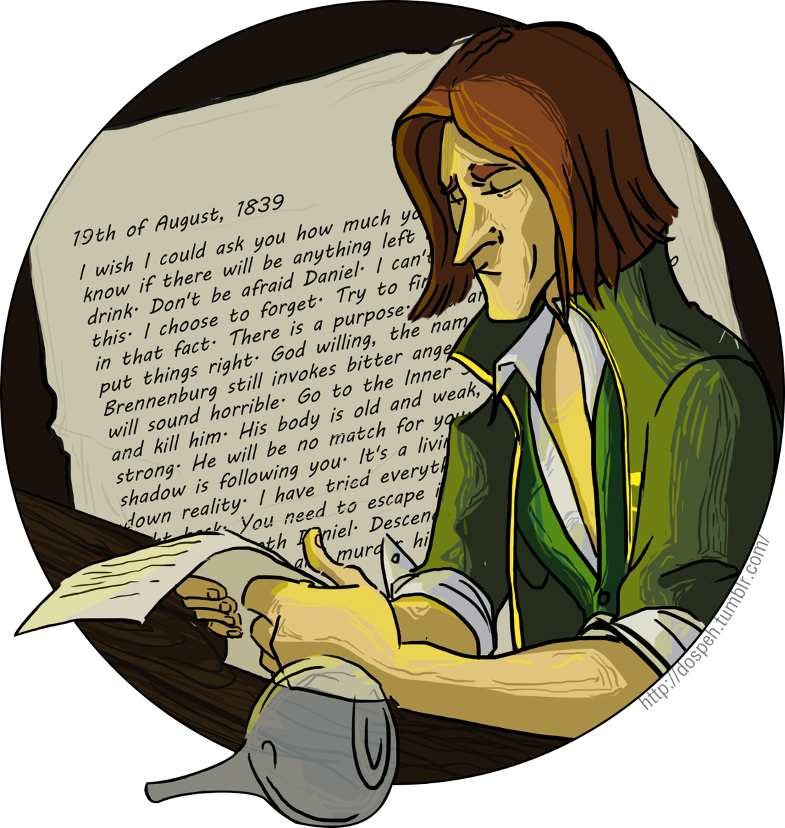 Colonel On Twitter - Penumbra Amnesia Soma (1138x1200), Png Download