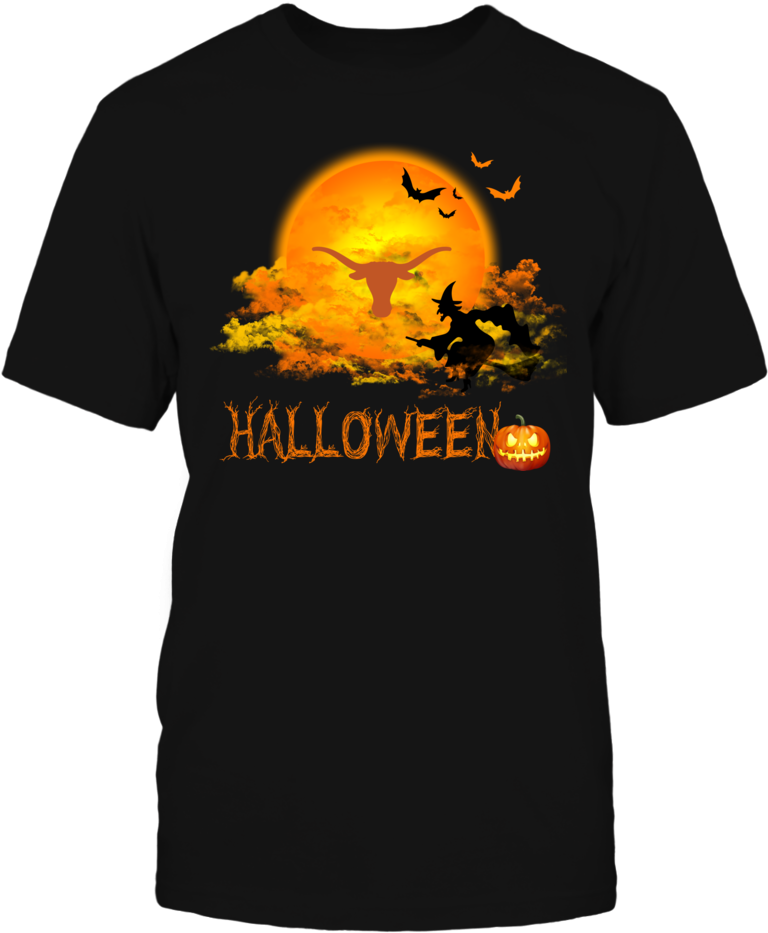 Texas Longhorns Halloween Apparel - Cool Design: This Is My Halloween Costume Shirt (1000x1000), Png Download