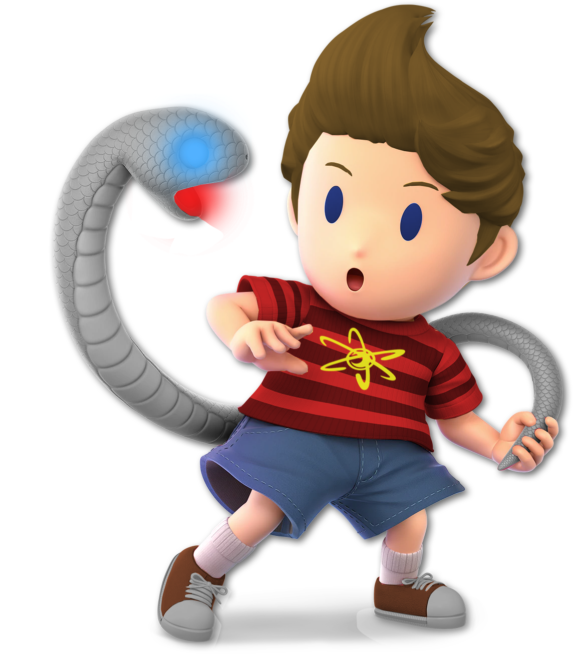 Ultimatejimmy Neutron Lucas Is Here And His Robot Snake (1144x1306), Png Download