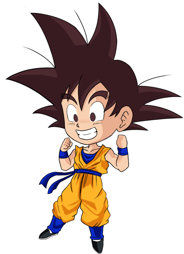 Goten Chibi - Dragon Ball Super Goten Chibi (753x1061), Png Download