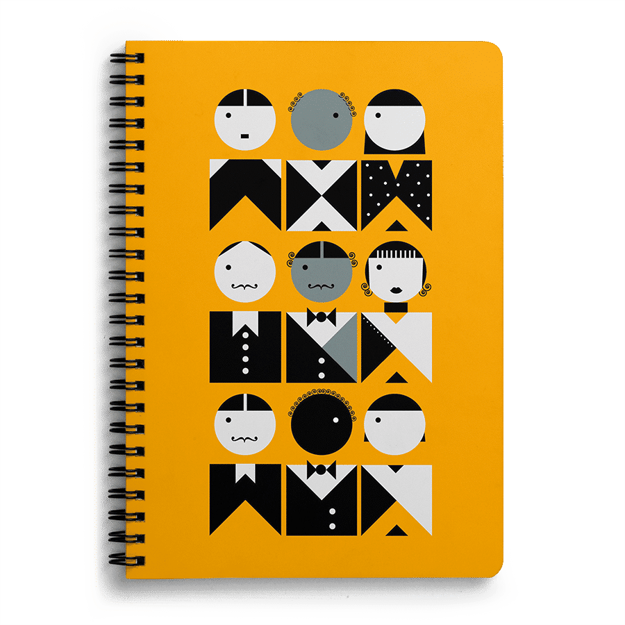 Dailyobjects French Mustard Fashion A6 Spiral Notebook - Iphone (900x900), Png Download