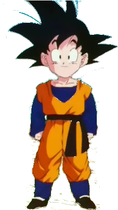 The Most Powerful- Goten - Dragon Ball Z Goten (597x448), Png Download