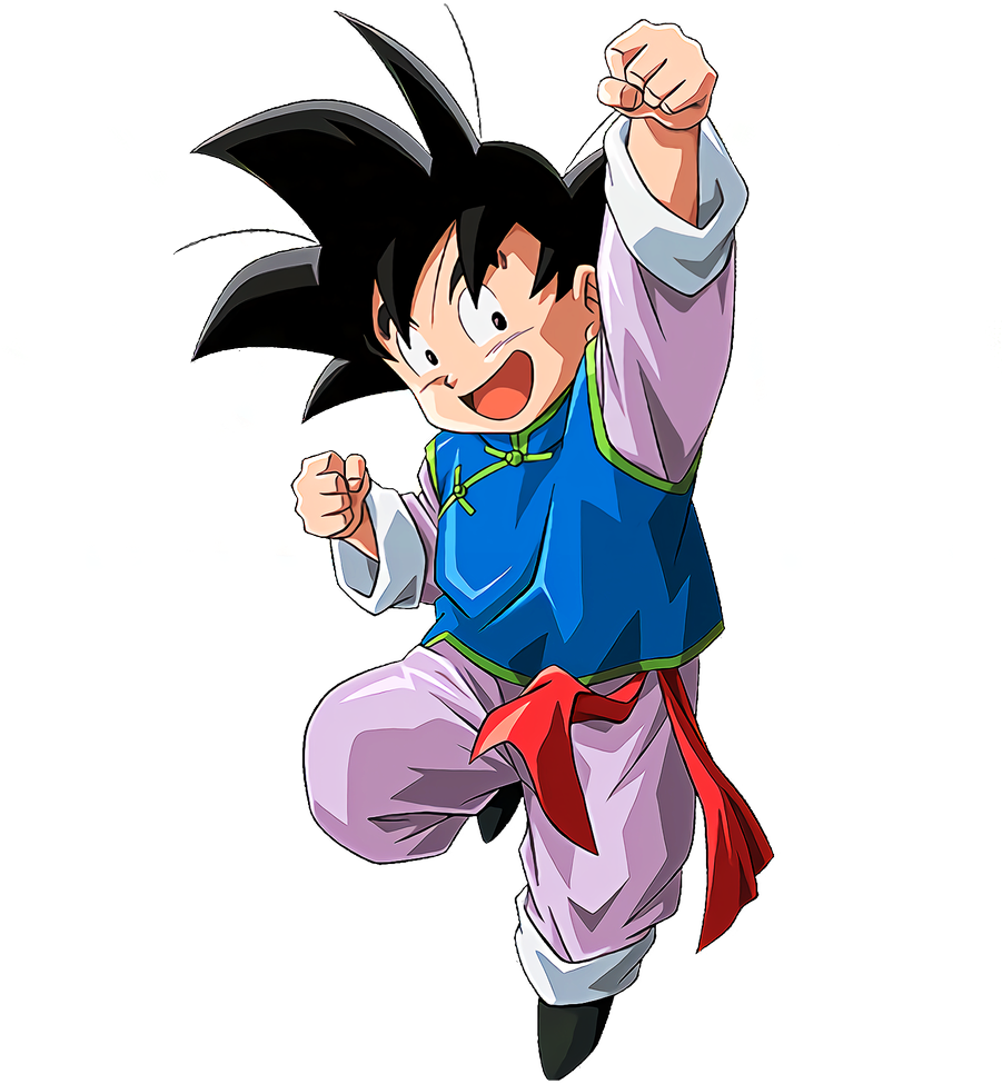 Hydros // Dokkanart On Twitter - Kid Goten Png (900x1200), Png Download