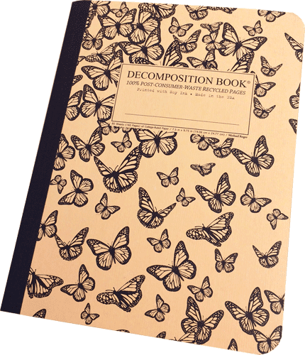 From Soap Hope At Www - Monarch Migration Decomposition Book: College-ruled (430x500), Png Download