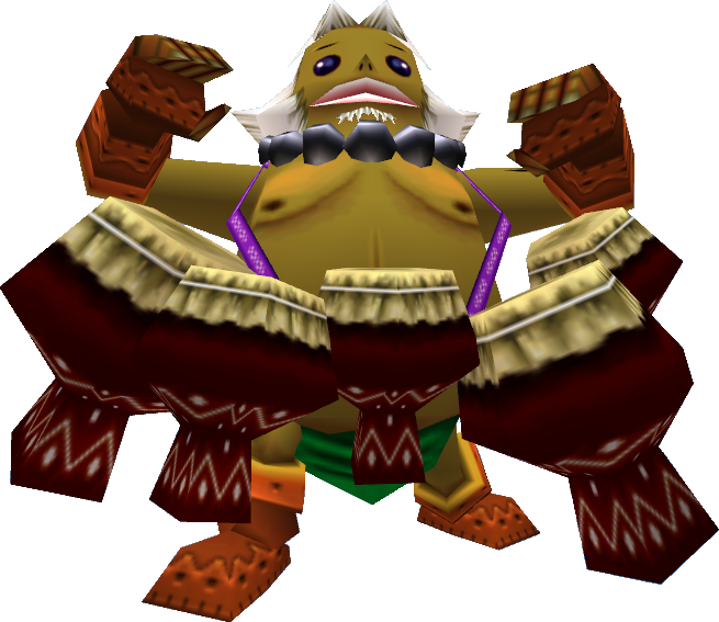 Drums Of Sleep - Majora's Mask Goron Drums (655x567), Png Download