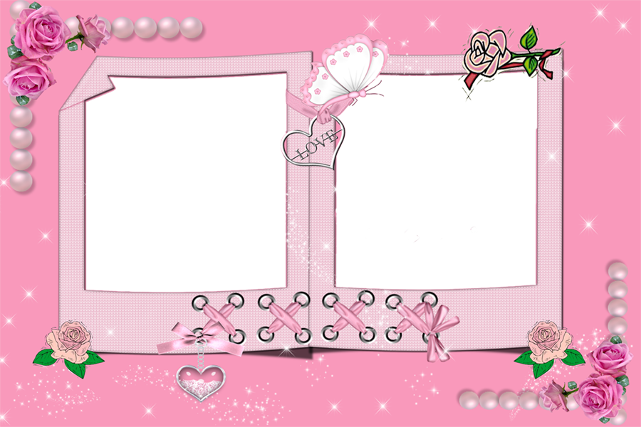 Download Pink Photo Frame Png PNG Image with No Background