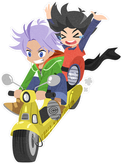 Chibi Trunks And Goten I Almost Forgot How Much I Loved - Dragon Ball (500x578), Png Download