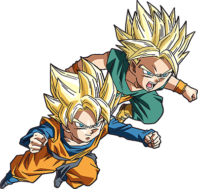 Trunks E Goten - Dragon Ball Kai Complete Box Set(dvd) (english Subtitle) (401x383), Png Download