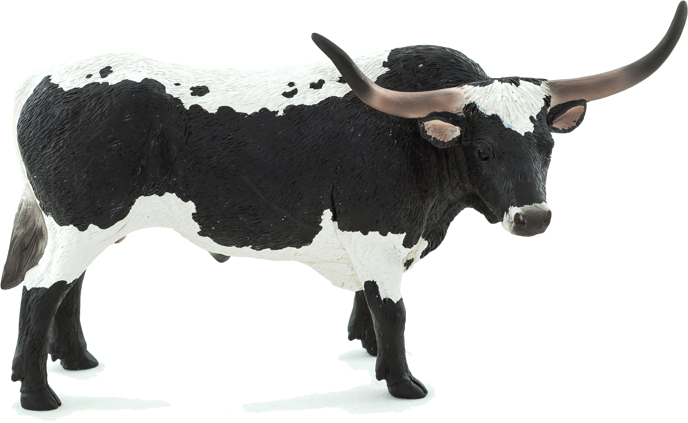 Animal Planet Texas Longhorn Bull - Mojo Fun 387222 Texas Longhorn Bull Realistic Farm (3341x2228), Png Download