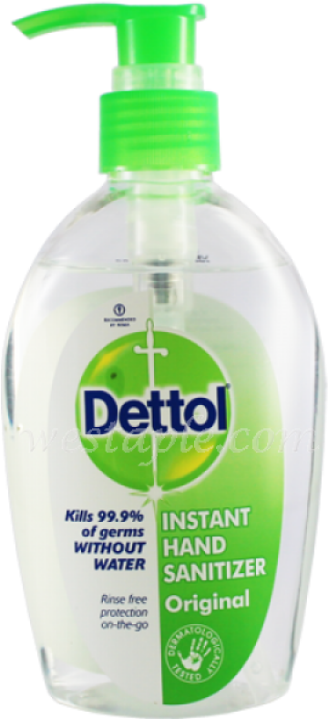Dettol Hand Sanitizer - Dettol Instant Hand Sanitizer Original (800x800), Png Download