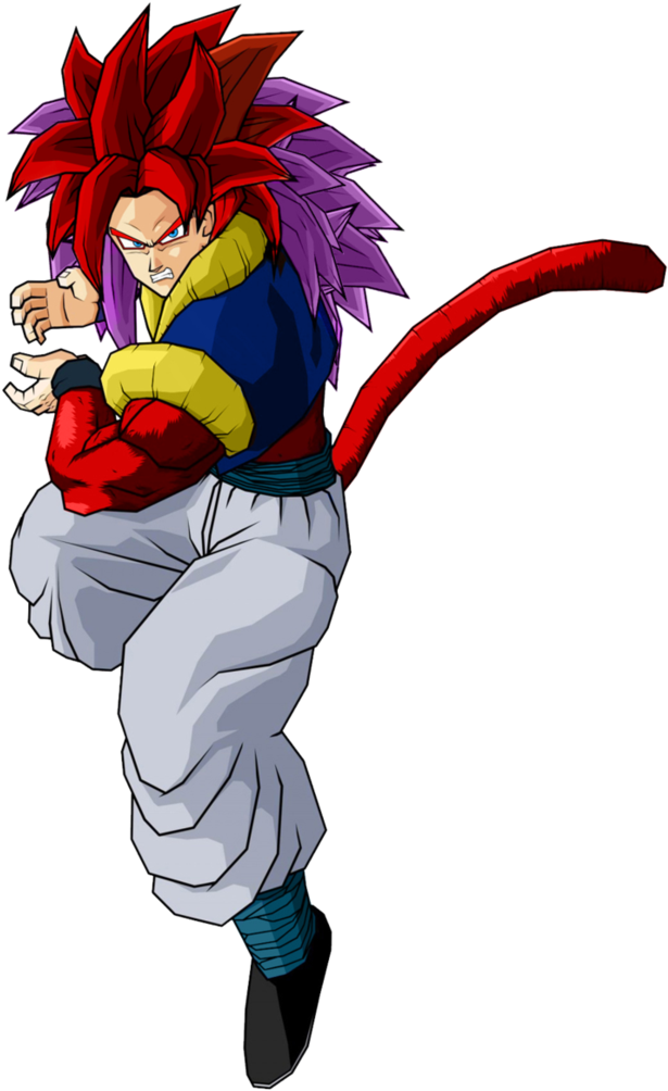 Download Kid Trunks And Goten Ss4 Ss5 Dragon Ball Z Super Saiyan 4 Goten PNG Image with No