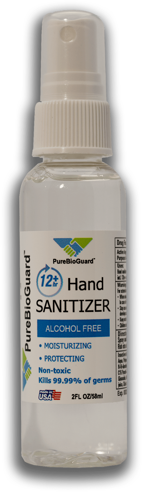 Hand Sanitizer Pbg Single Bottle - Health (1650x1650), Png Download