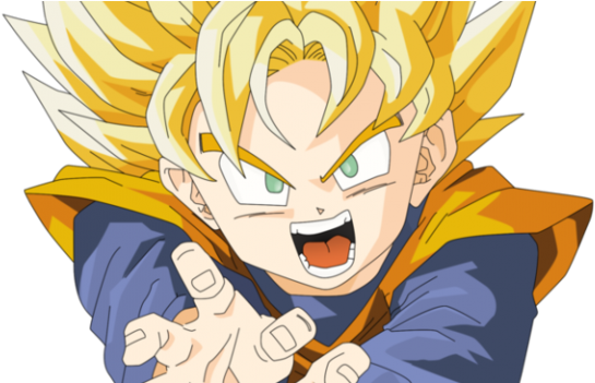 Gotenssj-768x350 - Imagenes De Goten Ssj (768x350), Png Download