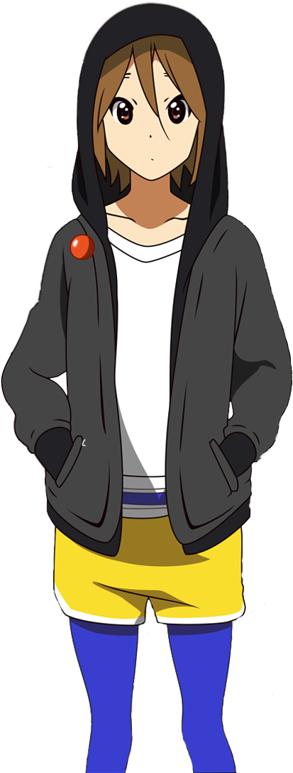Image Link Http - K On Ritsu Png (413x1087), Png Download