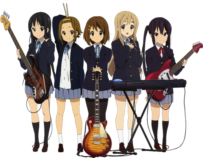 Offcial Wallpapers K-on - K On Anime Art 32x24 Poster Decor - Free ...