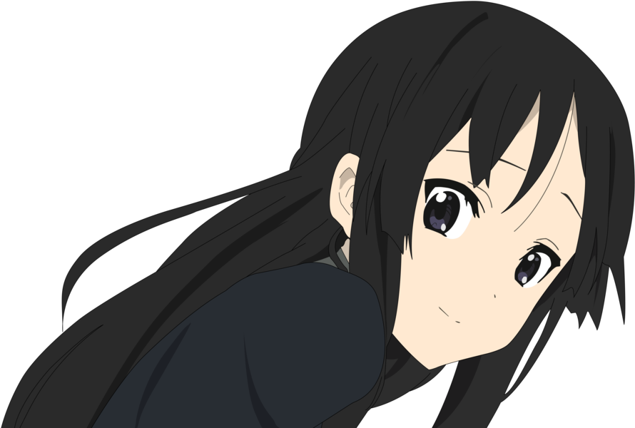 Akiyama , - K On Akiyama Mio (900x601), Png Download