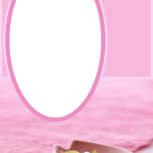 Pink Wedding Frame - Wedding (600x600), Png Download