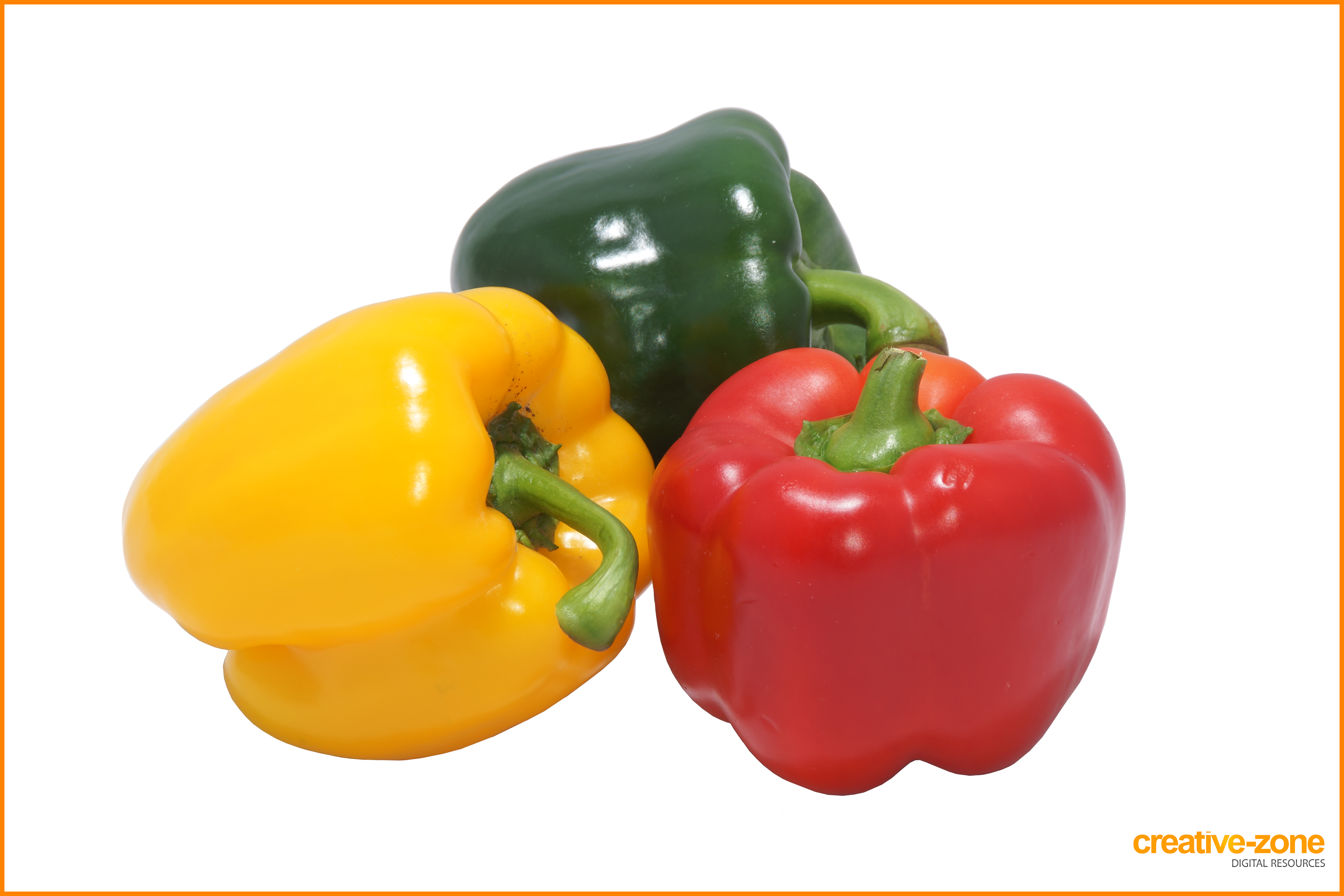 Yellow, Green, Red Pepper - Green Yellow And Red Chili Peppers (6030x4020), Png Download