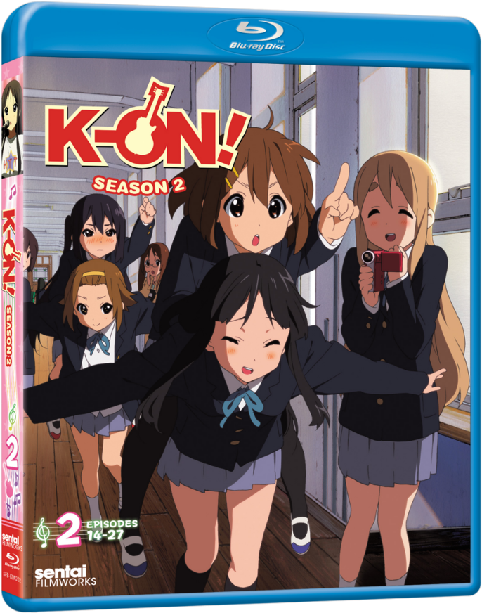 K On:season 2 Collection 2 - Dvds (1012x1080), Png Download