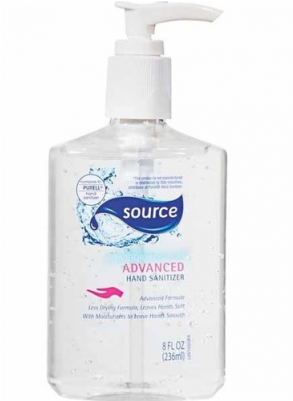 Source Hand Sanitiser 8 Fl Oz - Fluid Ounce (400x400), Png Download