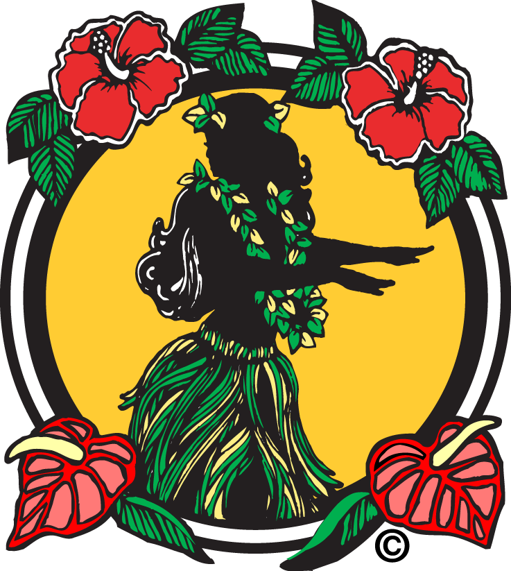 Portrait/logo - Png Hawaii (737x823), Png Download