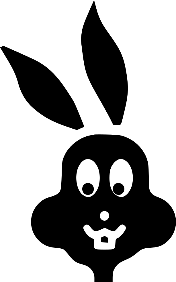 Bunny Rabbit Cute Animal - Easter (614x980), Png Download