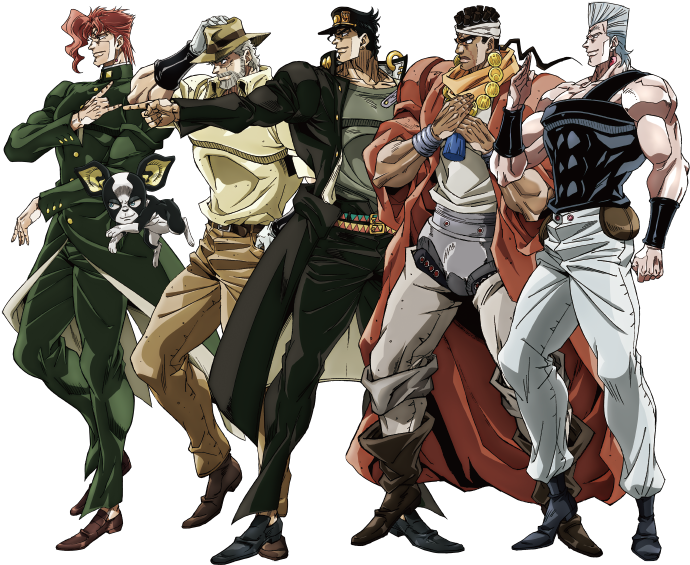 Part3 Grupo Unido - Jotaro Smiling (700x600), Png Download